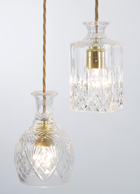 Decanterlight by Lee Broom for the Stepney Green Design Collection