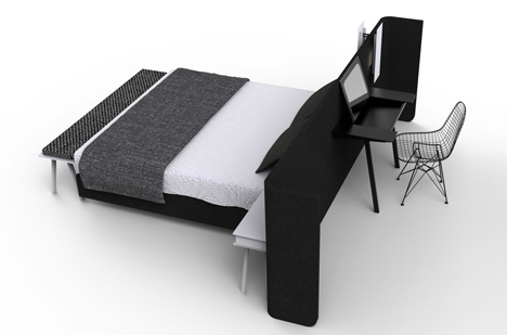 Area Bed by Alain Gilles for Magnitude Area Bed by Alain Gilles for Magnitude