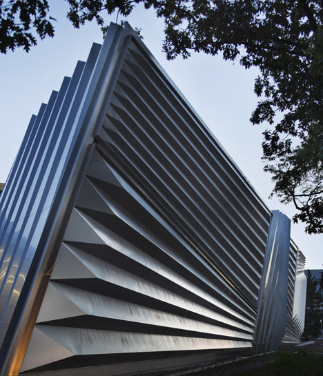 Eli and Edythe Broad Museum by Zaha Hadid