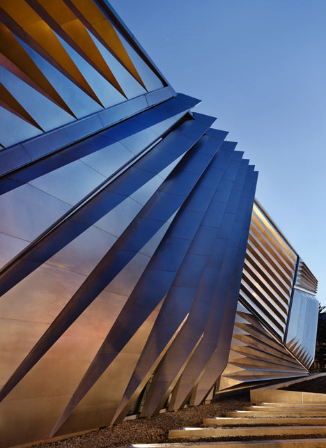 Eli and Edythe Broad Museum by Zaha Hadid