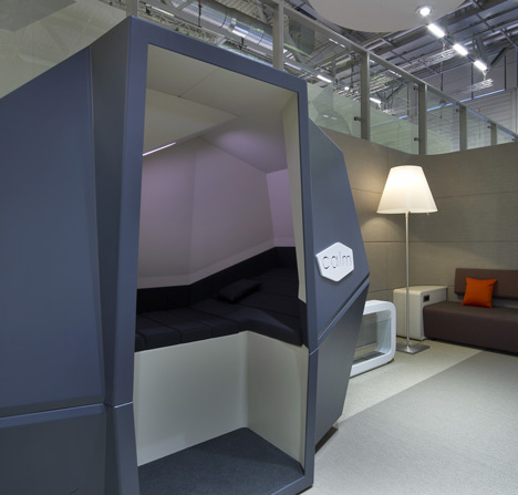 CalmSpace by Marie-Virginie Berbet for Haworth CalmSpace by Marie-Virginie Berbet for Haworth