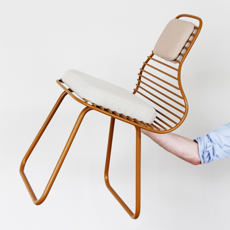 Chair 01 and Stool 01 by Daphna Laurens