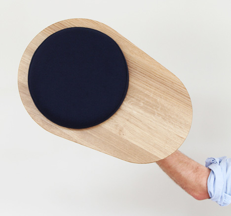 Chair 01 and Stool 01 by Daphna Laurens