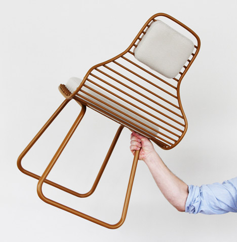 Chair 01 and Stool 01 by Daphna Laurens