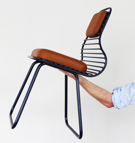 Chair 01 and Stool 01 by Daphna Laurens