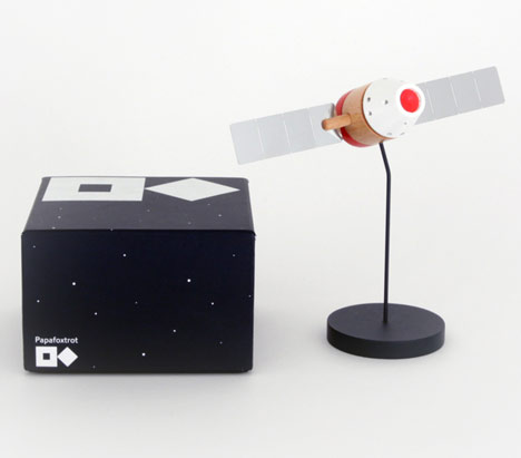 Competition: twenty wooden satellite models by Papafoxtrot to be won Competition: twenty wooden satellite models by Papafoxtrot to be won