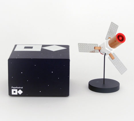 Competition: twenty wooden satellite models by Papafoxtrot to be won Competition: twenty wooden satellite models by Papafoxtrot to be won