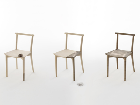 Fishline Chair by Nendo