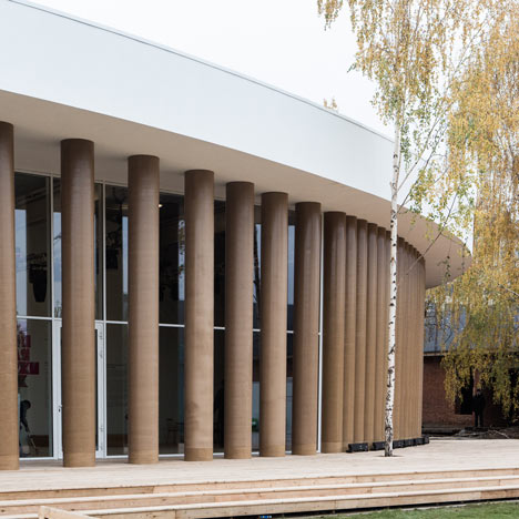 Garage Centre for Contemporary Culture by Shigeru Ban