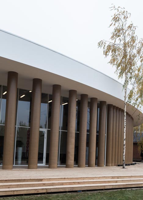 Garage Centre for Contemporary Culture by Shigeru Ban