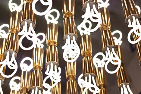 Hollywood Chandelier by Hulger and Haptic Thought for the Stepney Green Design Collection Hollywood Chandelier by Hulger and Haptic Thought for the Stepney Green Design Collection