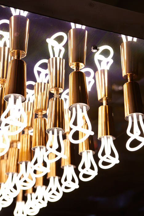 Hollywood Chandelier by Hulger and Haptic Thought for the Stepney Green Design Collection Hollywood Chandelier by Hulger and Haptic Thought for the Stepney Green Design Collection