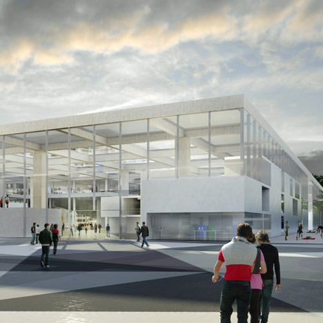 École Centrale Engineering School by OMA