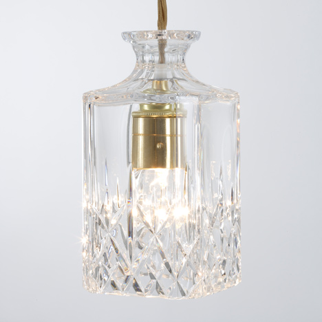 Lee Broom on his Decanterlight for the Stepney Green Design Collection Lee Broom on his Decanterlight for the Stepney Green Design Collection