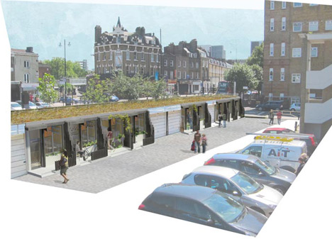 Levitt Bernstein to launch pop-up homes in garages Levitt Bernstein to launch pop-up homes in garages