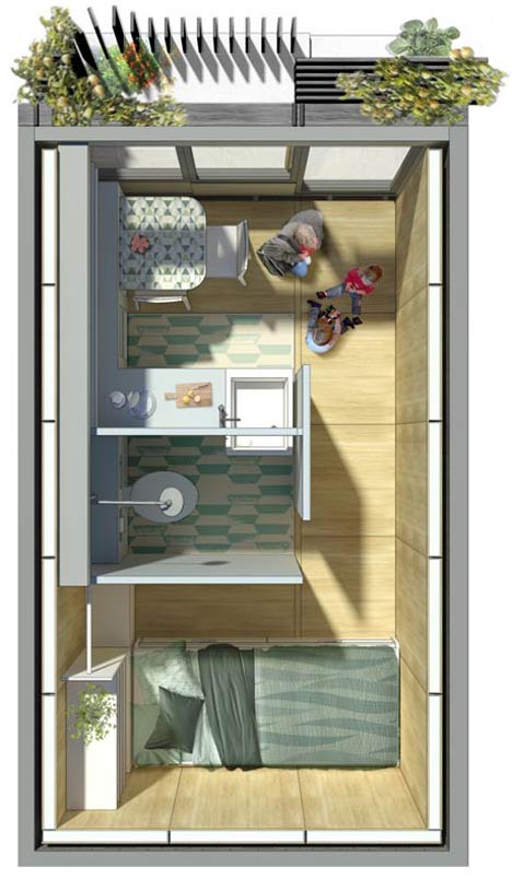 Levitt Bernstein to launch pop-up homes in garages Levitt Bernstein to launch pop-up homes in garages