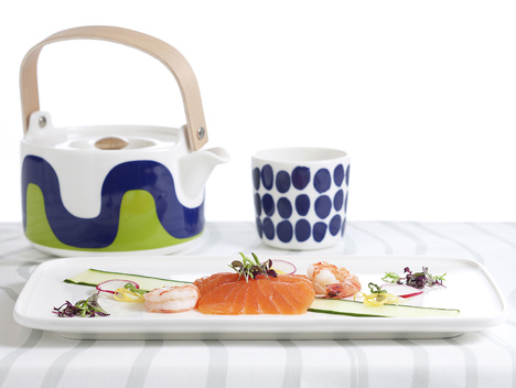 Marimekko designs Finnair tableware and livery Marimekko designs Finnair tableware and livery