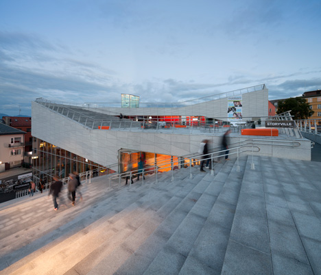Plassen Cultural Centre by 3XN Plassen Cultural Centre by 3XN