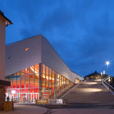 Plassen Cultural Centre by 3XN