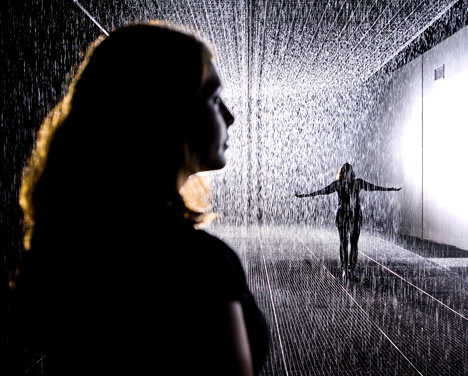 Rain Room by rAndom International at the Barbican Rain Room by rAndom International at the Barbican