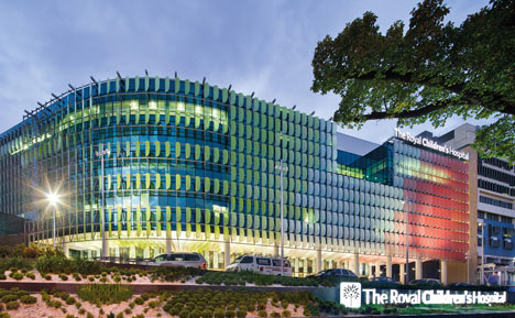 Royal Children's Hospital by Billard Leece Partnership and Bates Smart