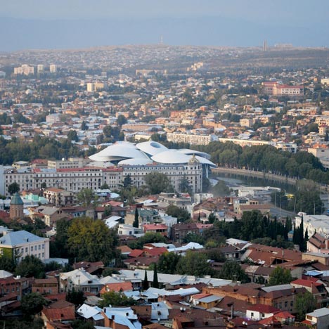 Tbilisi Public Service Hall by Fuksas