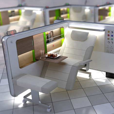 Dezeen Book of Ideas: Recovery Lounge by Priestmangoode