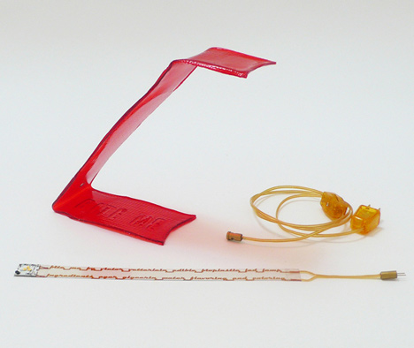 Bite Me edible desk lamp by Victor Vetterlein Bite Me edible desk lamp by Victor Vetterlein