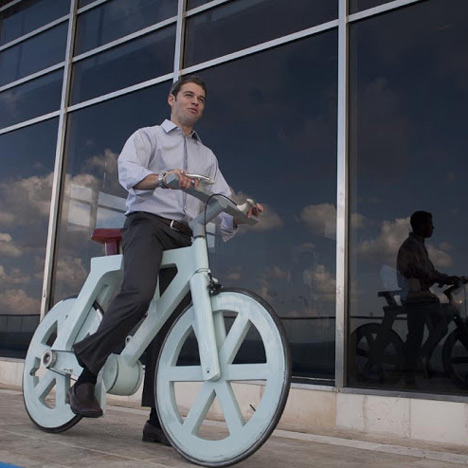 Cardboard Bike by Izhar Gafni