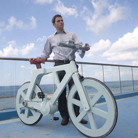 Cardboard Bike by Izhar Gafni