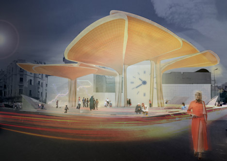 Casablanca Sustainable Market Square by TomDavid Architecten Casablanca Sustainable Market Square by TomDavid Architecten