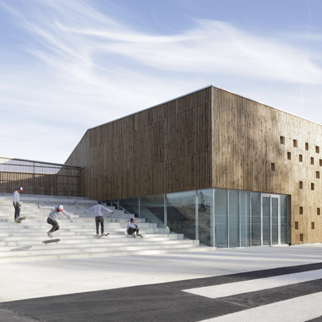 Cultural Centre in Nevers by Ateliers O-S Architectes