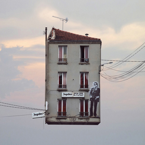 Flying Houses by Laurent Chéhère Flying Houses by Laurent Chéhère