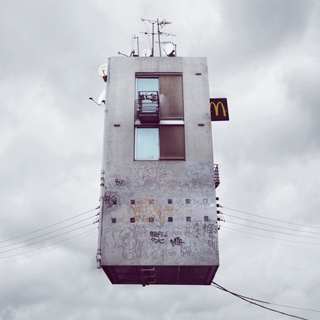 Flying Houses by Laurent Chéhère Flying Houses by Laurent Chéhère