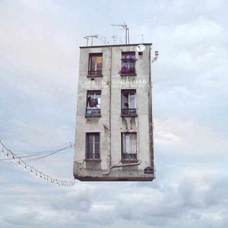 Flying Houses by Laurent Chéhère Flying Houses by Laurent Chéhère