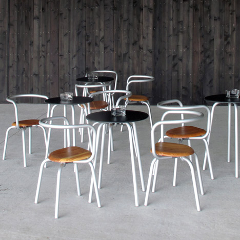 Furniture by Konstantin Grcic and Emeco for the Parrish Art Museum