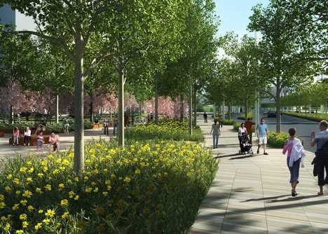 Futian District masterplan by SWA Group Futian District masterplan by SWA Group