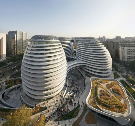 Galaxy Soho by Zaha Hadid Architects
