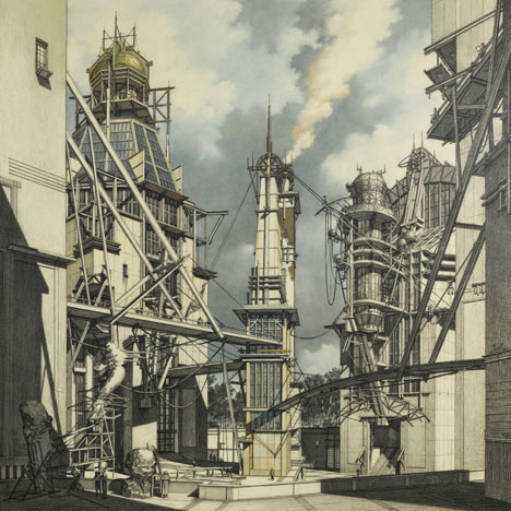 Lebbeus Woods: Early Drawings