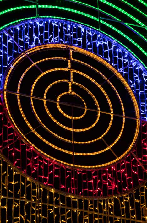 Madrid Christmas Lights by Teresa Sapey