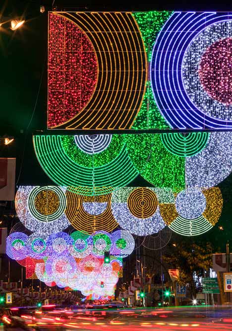 Madrid Christmas Lights by Teresa Sapey