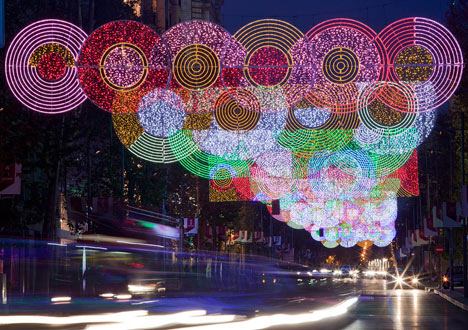Madrid Christmas Lights by Teresa Sapey