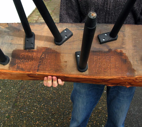 Roger Arquer on his benches for the Stepney Green Design Collection