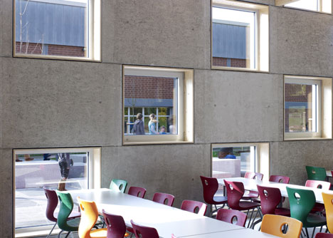 Salmtal Secondary School Canteen by SpreierTrenner Architekten Salmtal Secondary School Canteen by SpreierTrenner Architekten