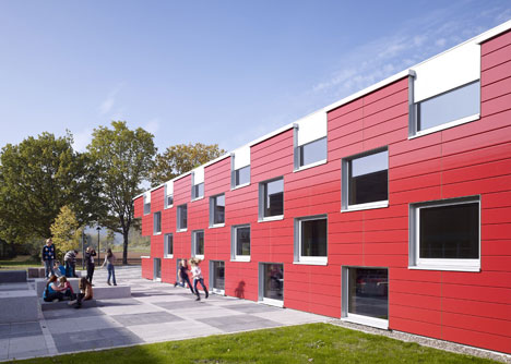 Salmtal Secondary School Canteen by SpreierTrenner Architekten Salmtal Secondary School Canteen by SpreierTrenner Architekten