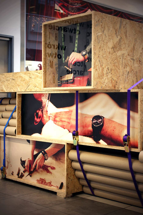 Tube Tank TRIWA pop-up shop by Modelina Architekci Tube Tank TRIWA pop-up shop by Modelina Architekci