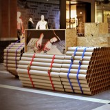 Tube Tank TRIWA pop-up shop by Modelina Architekci