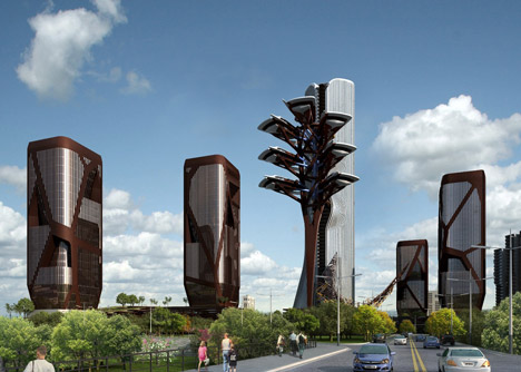 Zoomlion Headquarters International Plaza by amphibianArc Zoomlion Headquarters International Plaza by amphibianArc