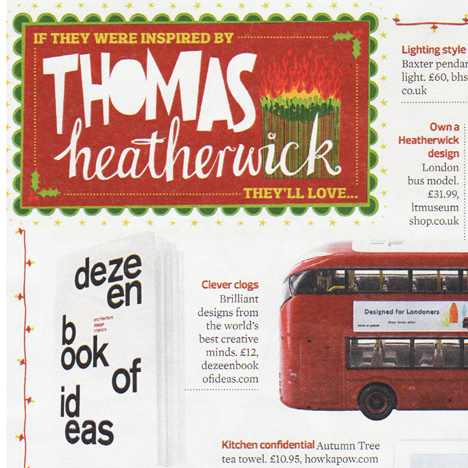 Dezeen Book of Ideas in Observer Christmas gift guide