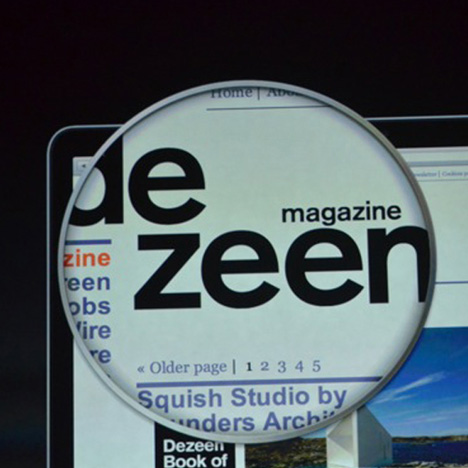 Dezeen in MacBook Pro launch
